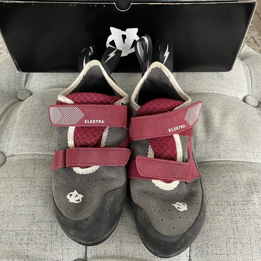 Evolv Elektra climbing shoes